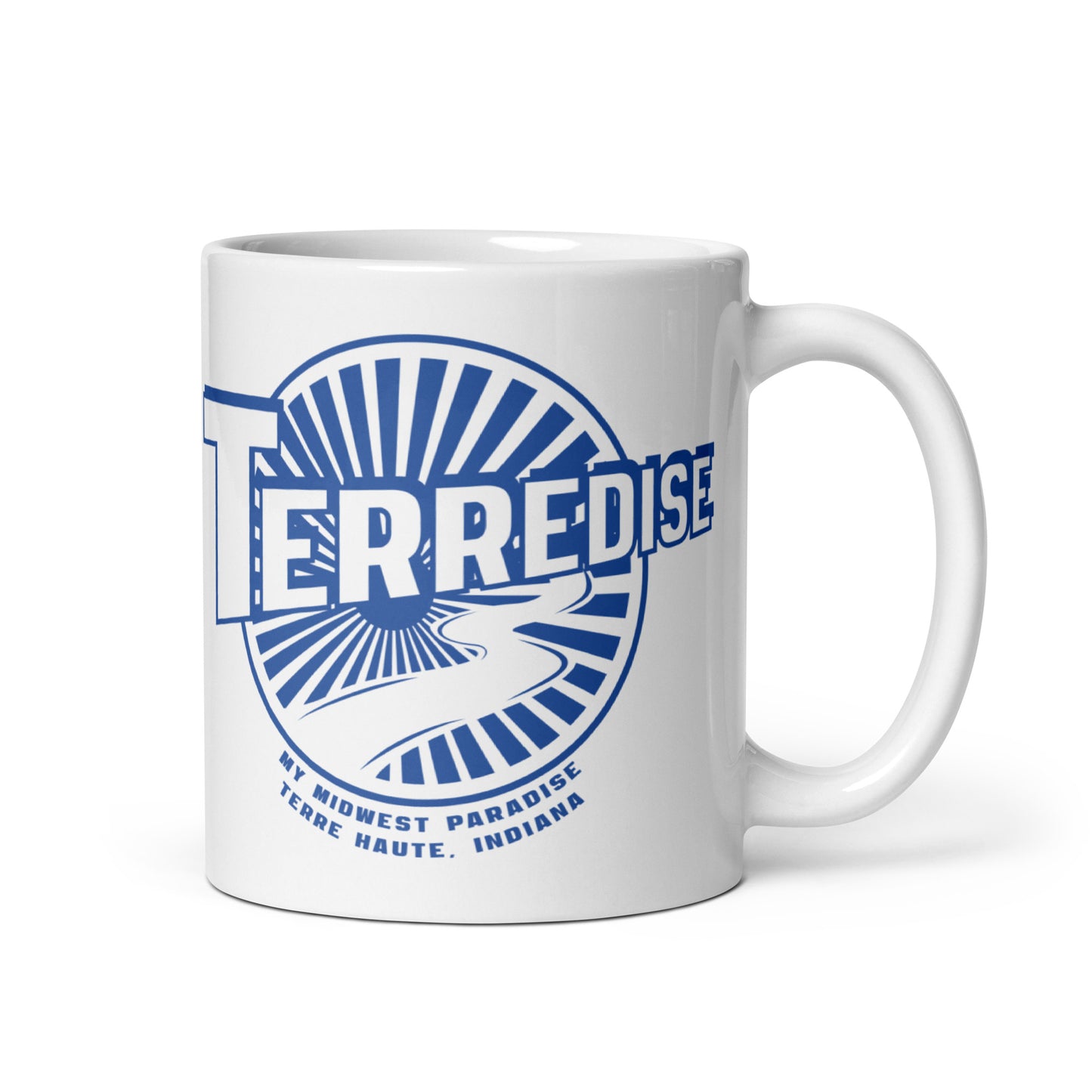 Terredise - Terre Haute Indiana  -  Coffee Mug (white)