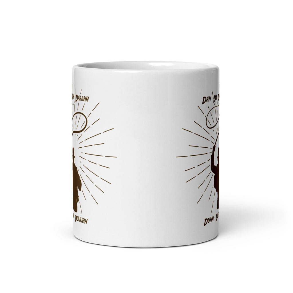 Indiana Jones Theme Song inspired design  -  Coffee Mug (white)