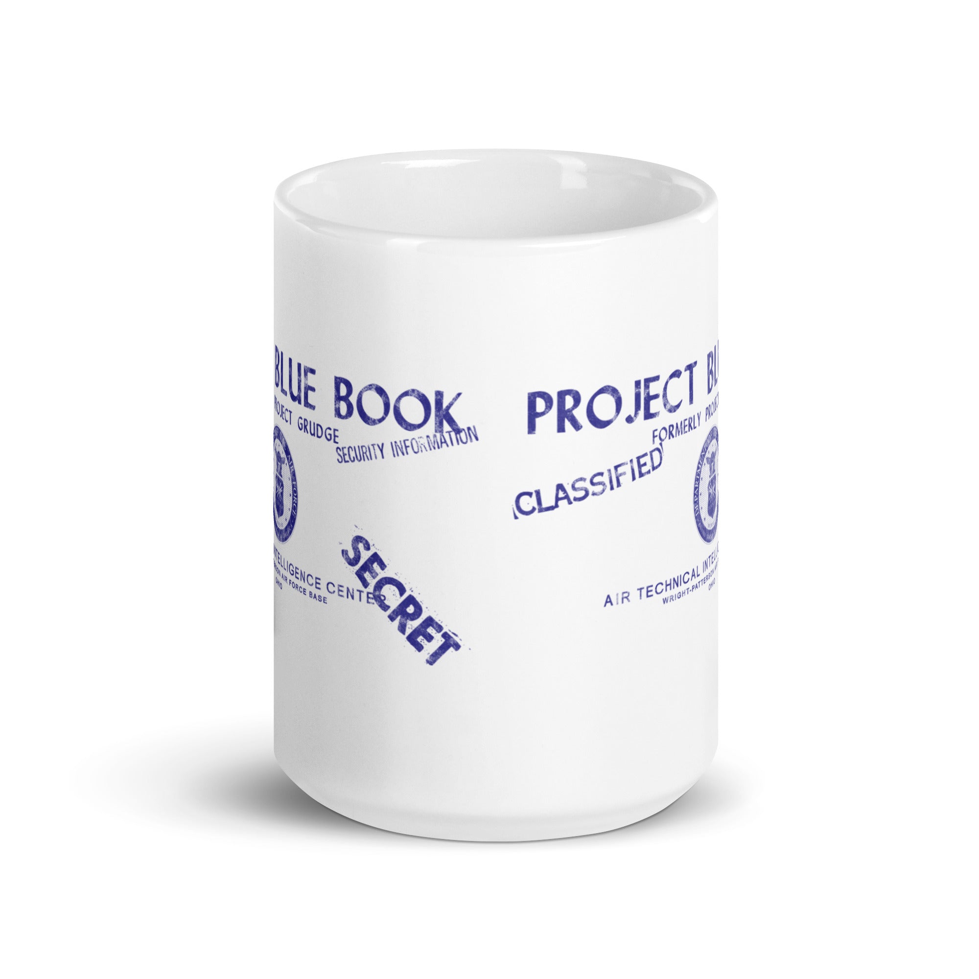 Project Blue Book -  Coffee Mug (white)