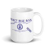 Project Blue Book -  Coffee mug (white)