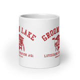 Groom Lake Lifeguard Station #51  -  Coffee mug (white)