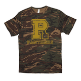 Riverton Parke Jr./Sr. HS Panthers - Camo Spirit Game  -   Short-sleeved camouflage t-shirt - EdgyHaute