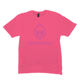Chrisman HS Cardinals - Neon Pink Spirit Game - Short-Sleeve Unisex T-Shirt - EdgyHaute