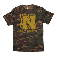 Terre Haute North HS Patriots - Camo Spirit Game  -   Short-sleeved camouflage t-shirt - EdgyHaute