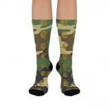 Carlisle MS Indians - Crew Socks - camo - EdgyHaute