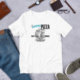 A Ring Brings Pizza t-shirt color white Terre Haute Indiana