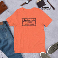 Ambrosini’s Restaurant t-shirt color heather orange Terre Haute Indiana