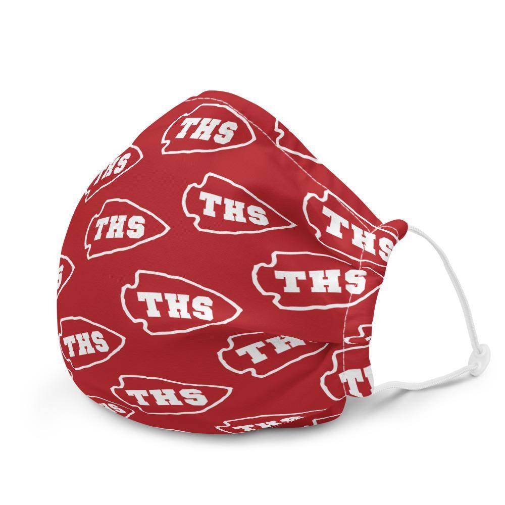 Terre Haute South HS Braves  -  Premium face mask - EdgyHaute