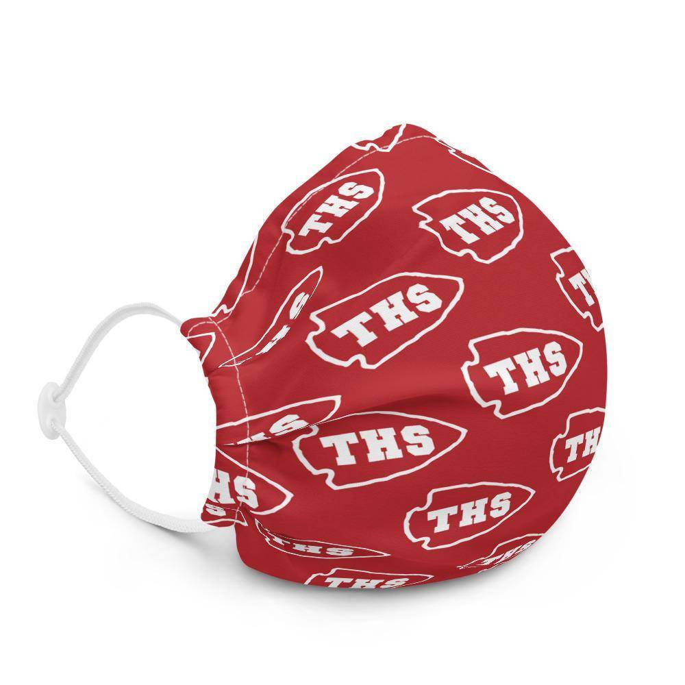 Terre Haute South HS Braves  -  Premium face mask - EdgyHaute