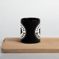 Gerstmeyer HS Black Cats - center court design  -  Coffee mug (black) - EdgyHaute