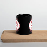 Brazil HS Red Devils - Center court design - Coffee mug (black) - EdgyHaute