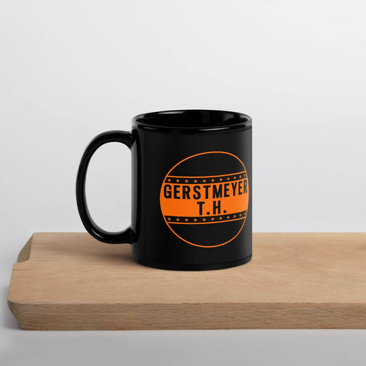 Gerstmeyer HS Black Cats - button design  -  Coffee mug (black) - EdgyHaute