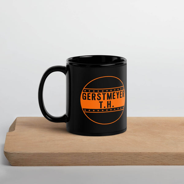 Gerstmeyer HS Black Cats - button design  -  Coffee mug (black) - EdgyHaute