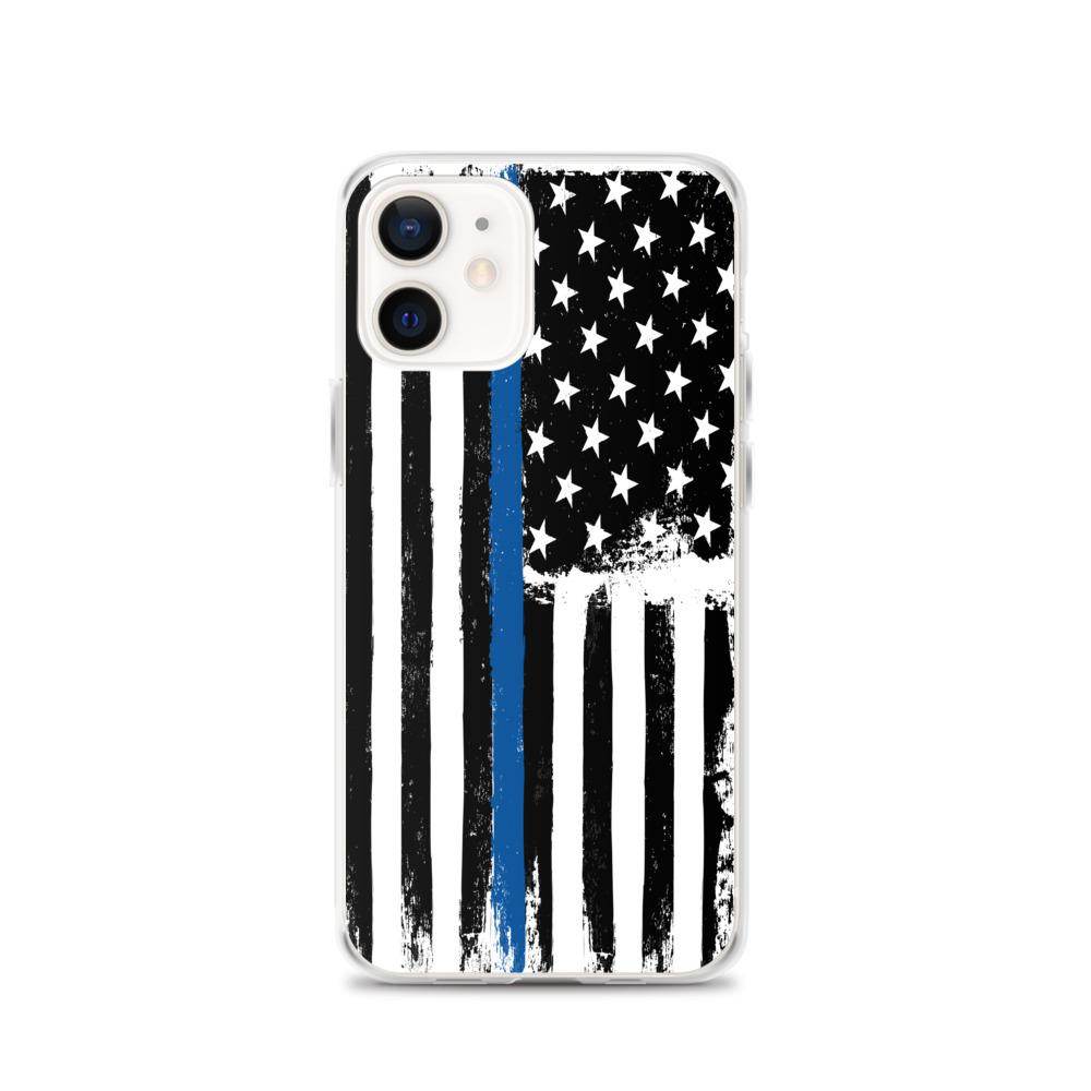 Thin Blue Line - Law Enforcement  -  iPhone Case - EdgyHaute