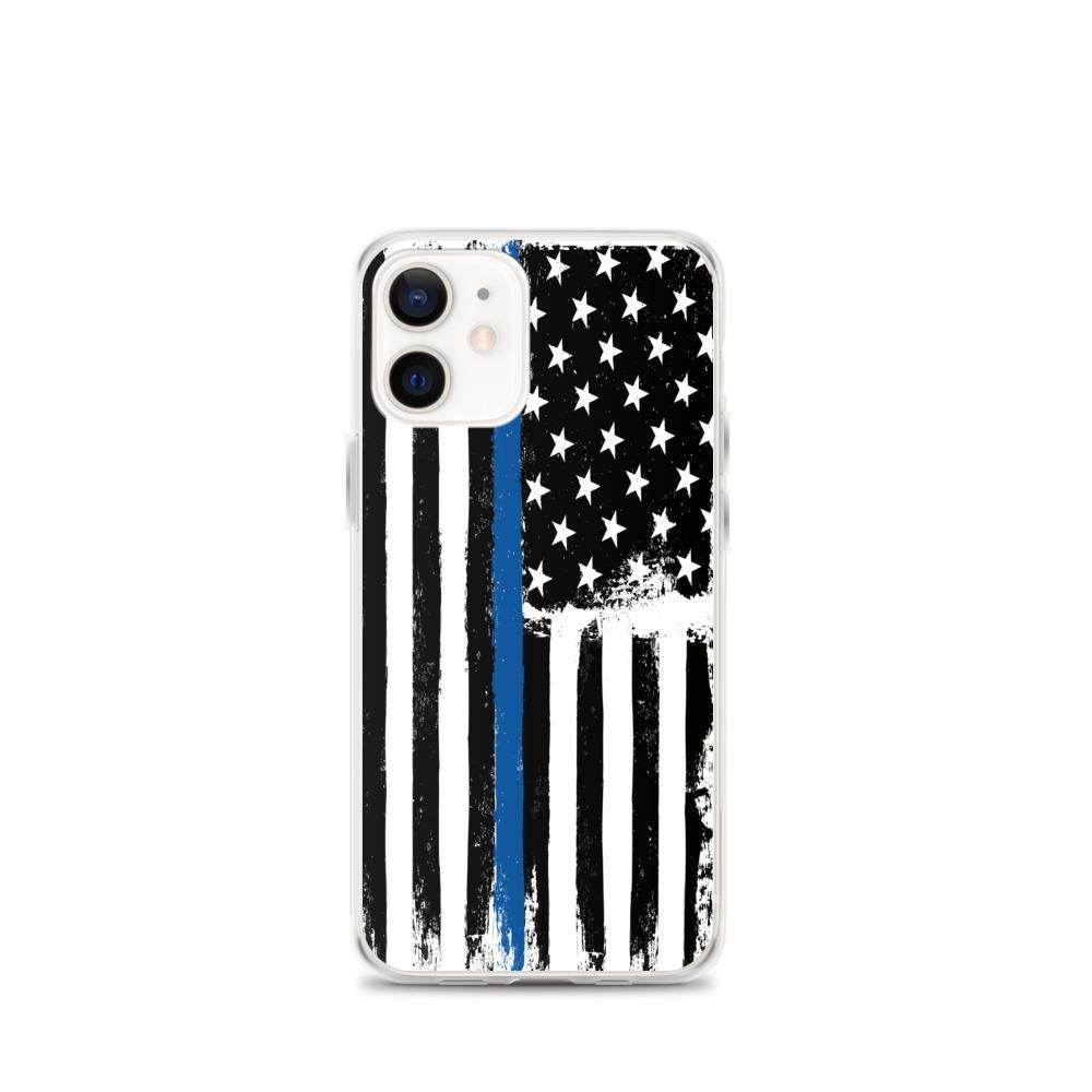 Thin Blue Line - Law Enforcement  -  iPhone Case - EdgyHaute