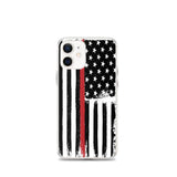 Thin Red Line - Fire Service  -  iPhone Case - EdgyHaute