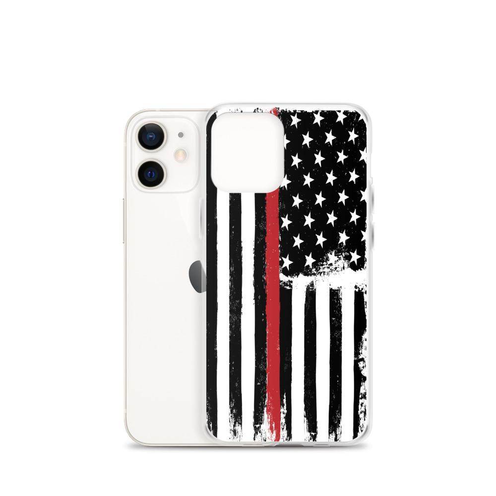 Thin Red Line - Fire Service  -  iPhone Case - EdgyHaute