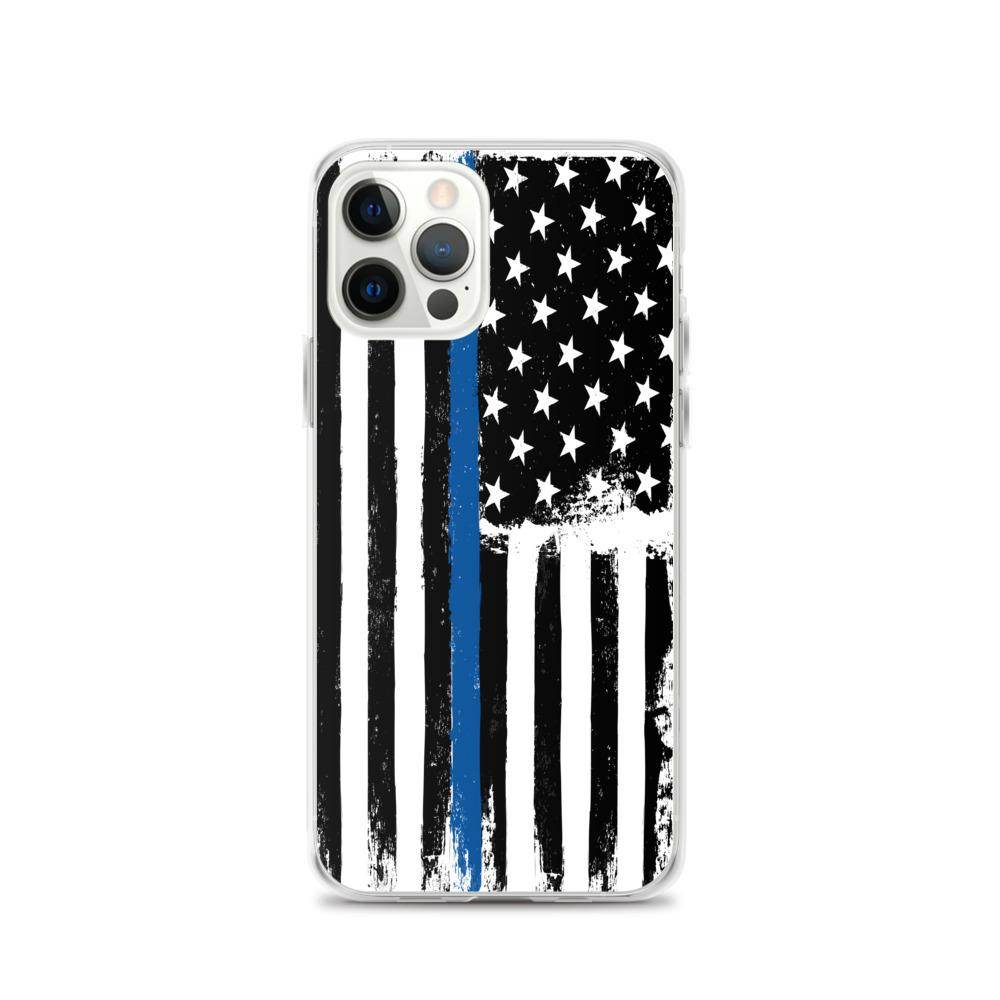 Thin Blue Line - Law Enforcement  -  iPhone Case - EdgyHaute