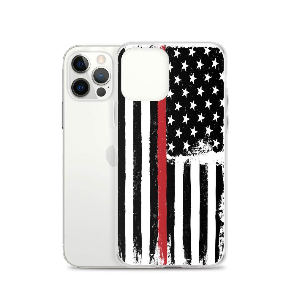 Thin Red Line - Fire Service  -  iPhone Case - EdgyHaute