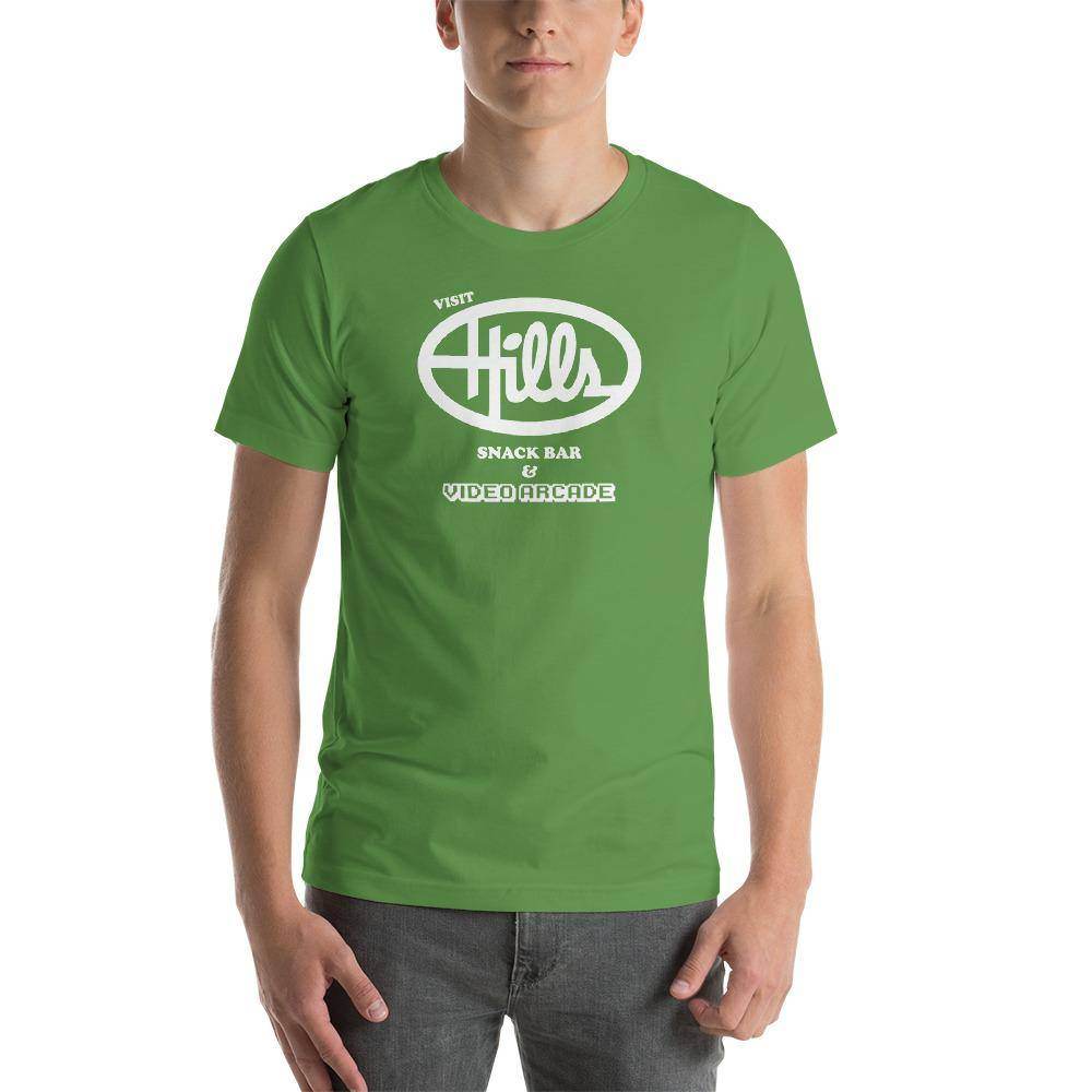 Hills Department Store Snack Bar (white) - Terre Haute Indiana  -  Short-Sleeve Unisex T-Shirt - EdgyHaute