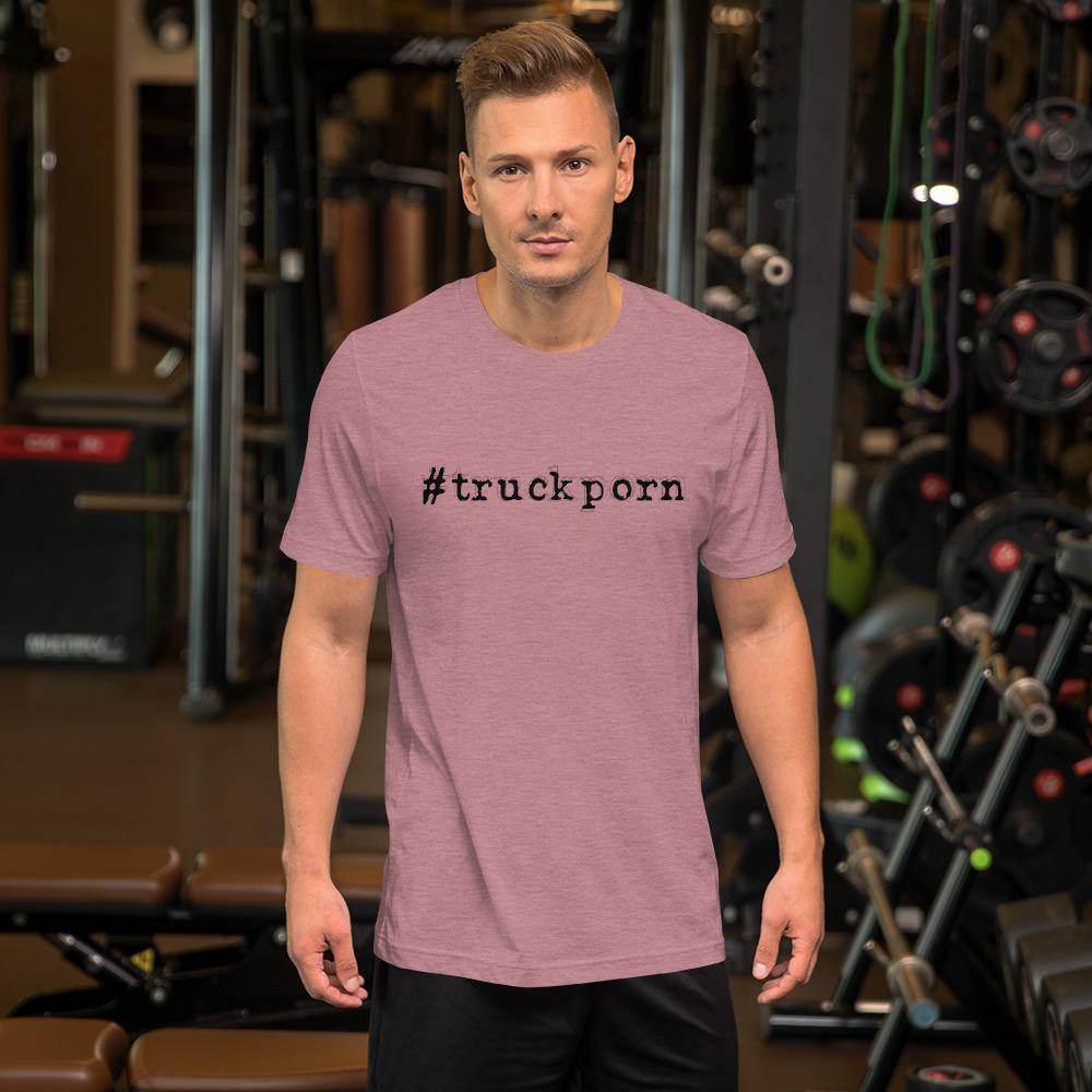 #truckporn (black)  -  Short-Sleeve Unisex T-Shirt - EdgyHaute