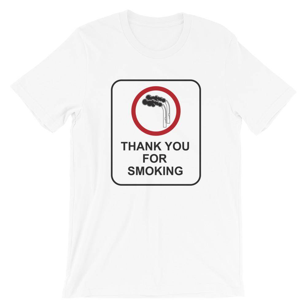 Thank You For Smoking  -  Short-Sleeve Unisex T-Shirt - EdgyHaute