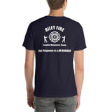 IN-Vigo County-Riley Fire-Zombie Response Team (white) - Short-Sleeve Unisex T-Shirt - EdgyHaute