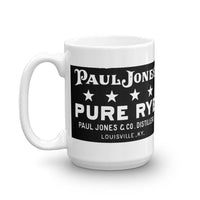 KY - Louisville - Paul Jones & Co. Distillers - Paul Jones Pure Rye Whiskey  -  Coffee Mug - EdgyHaute