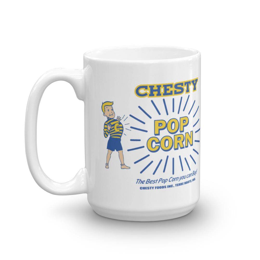 Chesty Pop Corn / Chesty Foods - Terre Haute Indiana  -  Coffee Mug - EdgyHaute