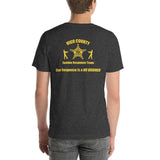 IN-Vigo County-Vigo County Sheriff-Zombie Response Team (yellow) - Short-Sleeve Unisex T-Shirt - EdgyHaute