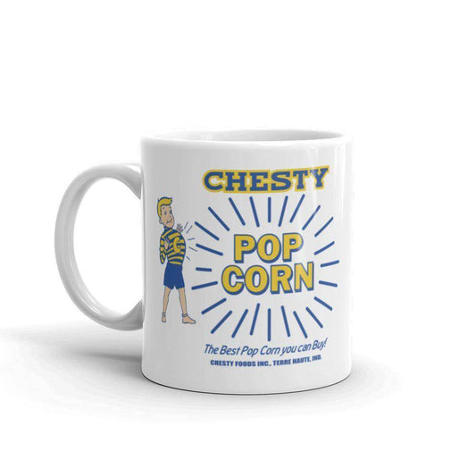 Chesty Pop Corn / Chesty Foods - Terre Haute Indiana  -  Coffee Mug - EdgyHaute