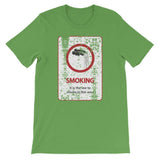 It's The Law To Smoke (distressed)  -  Short-Sleeve Unisex T-Shirt - EdgyHaute