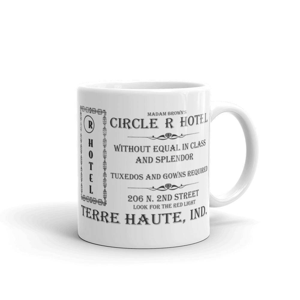 Circle R Hotel - Terre Haute Indiana  -  Coffee Mug - EdgyHaute