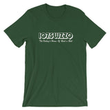 WZZQ 107.5 (white) - Terre Haute Indiana  -  Short-Sleeve Unisex T-Shirt - EdgyHaute