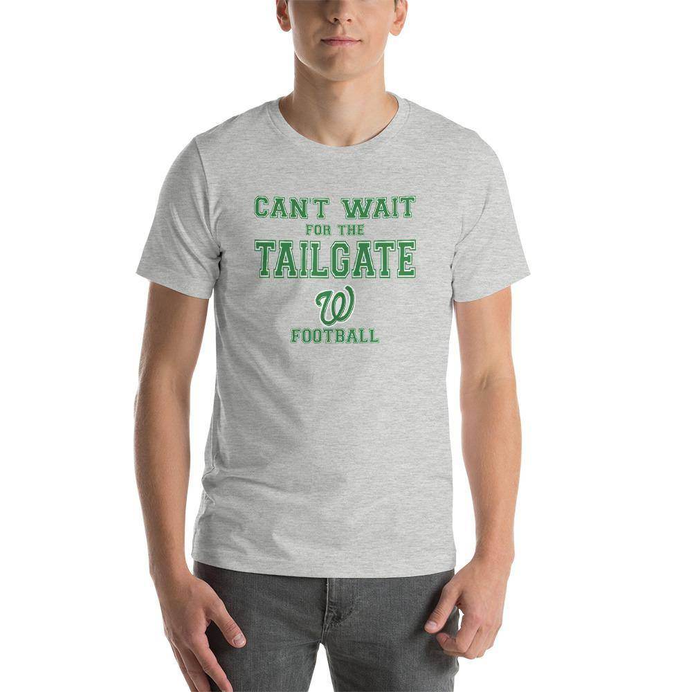 West Vigo HS Vikings - Tailgate (green/white)  -  Short-Sleeve Unisex T-Shirt - EdgyHaute