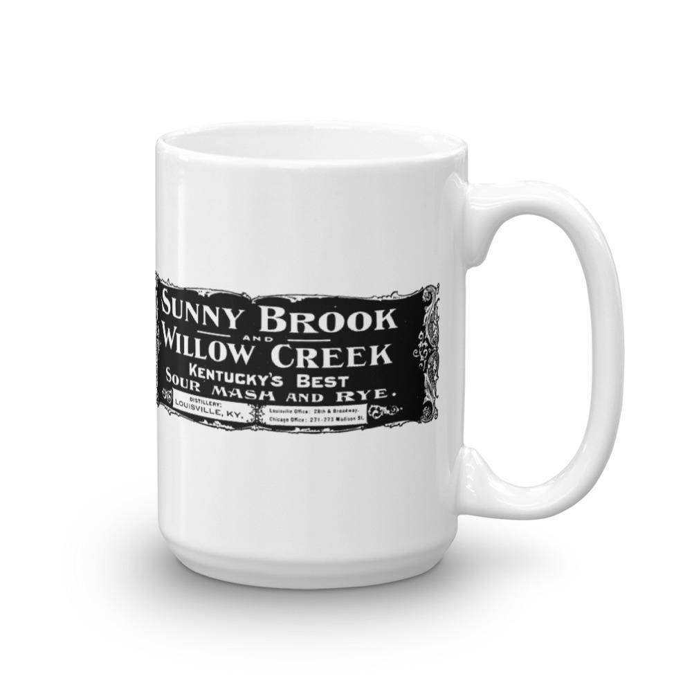 KY - Louisville - Sunny Brook and Willow Creek Distillery  -  Coffee Mug - EdgyHaute