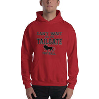 Marshall HS Lions - Tailgate (black/white)  -  Hooded Sweatshirt - EdgyHaute