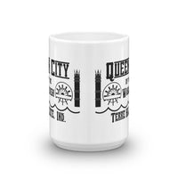 Queen City of the Wabash - Terre Haute Indiana  -  Coffee Mug - EdgyHaute