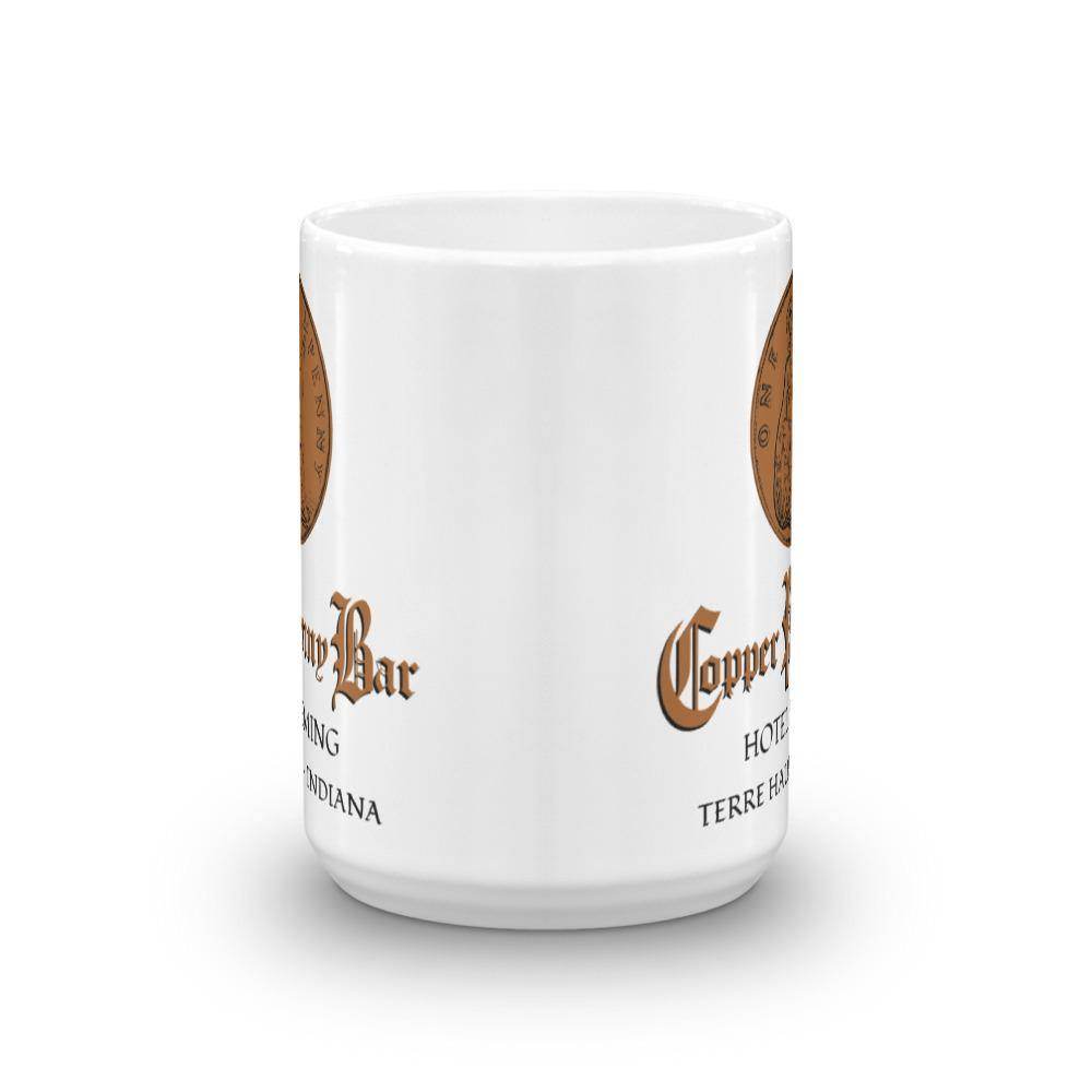 Copper Penny Bar - Terre Haute Indiana  -  Coffee Mug - EdgyHaute