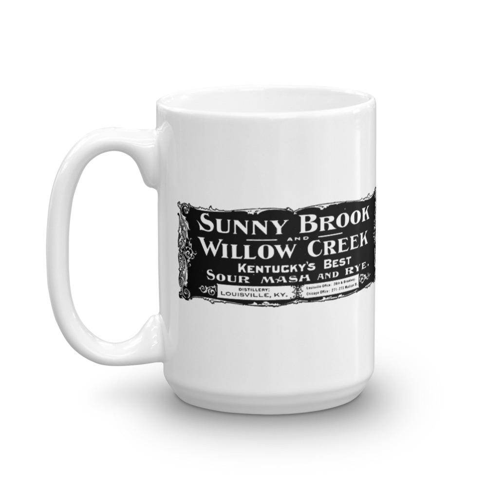 KY - Louisville - Sunny Brook and Willow Creek Distillery  -  Coffee Mug - EdgyHaute