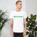 North Central HS Thunderbirds - Banner (green) - Short-Sleeve Unisex T-Shirt - EdgyHaute