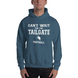 North Vermillion Jr/Sr HS Falcons - Tailgate (white)  -  Hooded Sweatshirt - EdgyHaute