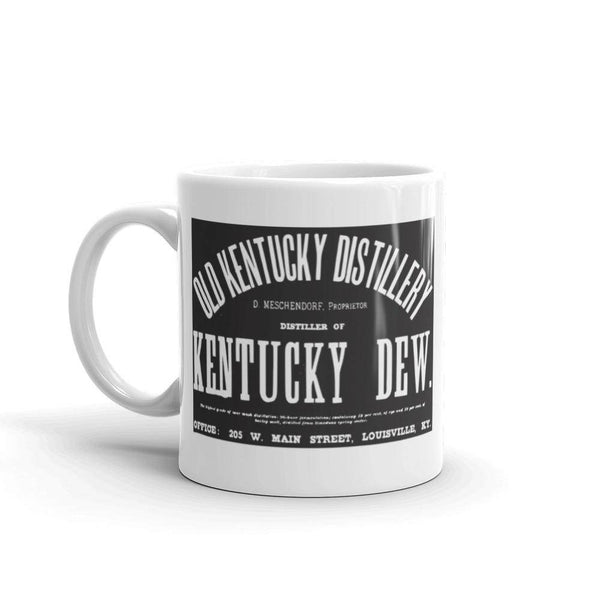 KY - Louisville - Old Kentucky Distillery - Kentucky Dew Whiskey  -  Coffee Mug - EdgyHaute