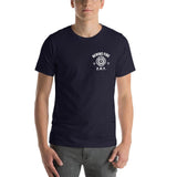 IN-Vigo County-Nevins Fire-Zombie Response Team (white) - Short-Sleeve Unisex T-Shirt - EdgyHaute