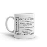 Circle R Hotel - Terre Haute Indiana  -  Coffee Mug - EdgyHaute