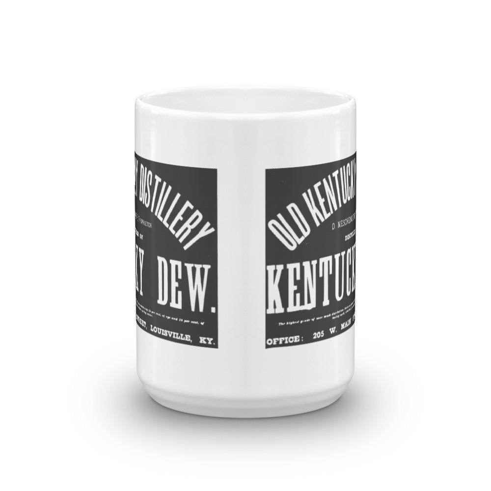 KY - Louisville - Old Kentucky Distillery - Kentucky Dew Whiskey  -  Coffee Mug - EdgyHaute