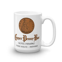 Copper Penny Bar - Terre Haute Indiana  -  Coffee Mug - EdgyHaute