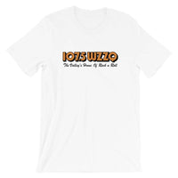 WZZQ 107.5 (black/orange) - Terre Haute Indiana  -  Short-Sleeve Unisex T-Shirt - EdgyHaute