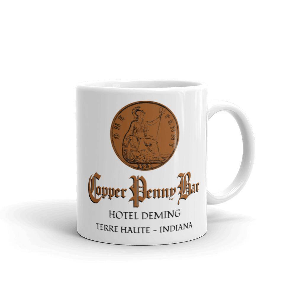 Copper Penny Bar - Terre Haute Indiana  -  Coffee Mug - EdgyHaute