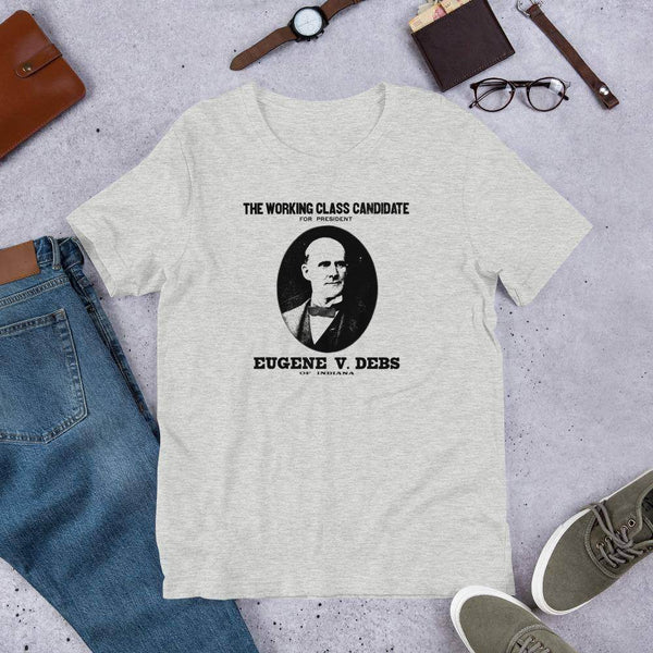 Eugene V. Debs - design 1 (black)  -  Short-Sleeve Unisex T-Shirt - EdgyHaute